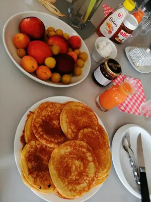 Nourriture dans le B&B/chambre d'hôtes ou à proximité