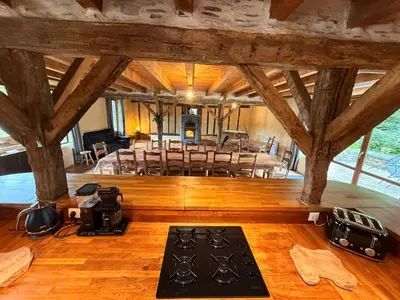 Plan de l'établissement Gîte avec piscine intérieur, Le Repère de Choiseau