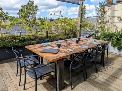 Balcon ou terrasse dans l'établissement Unique à Nantes ! Loft moderne avec rooftop 10pers
