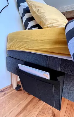 Un ou plusieurs lits dans un hébergement de l'établissement Maison à la campagne Les Oliviers