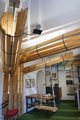 Coin salon dans l'établissement Inédit - Maison en duplex L'île Mystérieuse