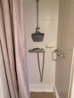 Salle de bains dans l'établissement Le 8