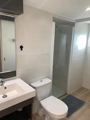 Salle de bains dans l'établissement Logement - Les Epesses