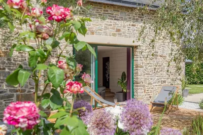 Jardin de l'établissement Gîte de charme à la campagne