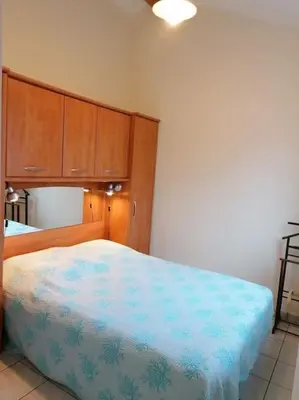 Un ou plusieurs lits dans un hébergement de l'établissement le chalet de laura