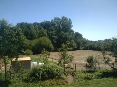 Paysage naturel près de la maison de vacances