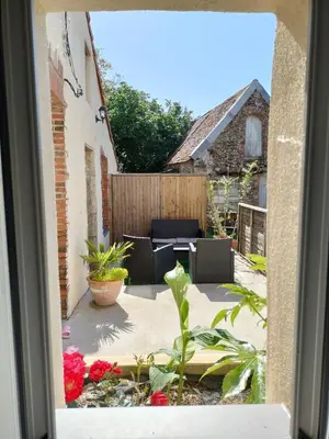 Jardin de l'établissement Chez Henri