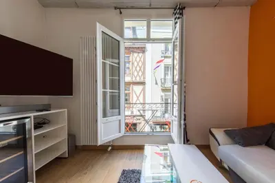 Un ou plusieurs lits dans un hébergement de l'établissement Angers Hyper Centre - Rue St Laud, 2min Ralliement