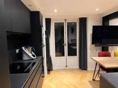 Cuisine ou kitchenette dans l'établissement Nantes Hyper Centre - Decré Bouffay - Rue Piétonne