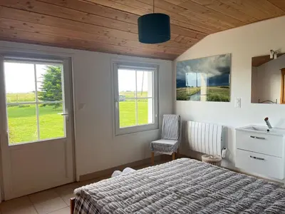 Un ou plusieurs lits dans un hébergement de l'établissement L ETANG DES VACANCES Maison de charme au cœur des marais pour 6pers