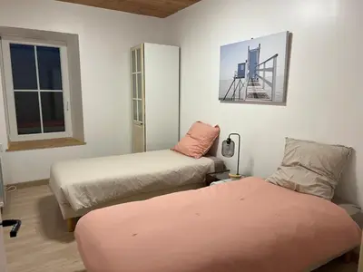 Un ou plusieurs lits dans un hébergement de l'établissement L ETANG DES VACANCES Maison de charme au cœur des marais pour 6pers