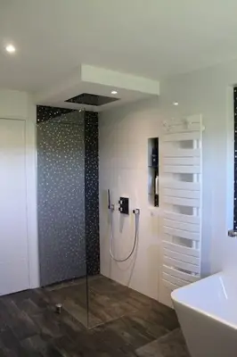 Plan de l'établissement Villa grand standing avec piscine proche Nantes