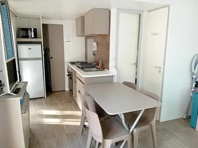 Plan de l'établissement Bungalow charmant à Saint-Jean-de-Monts avec piscine partagée
