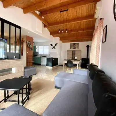 Maison familiale entre pinède et plage 6 PERS