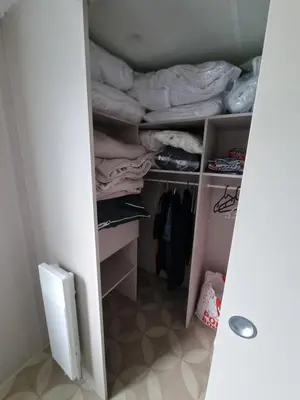 Un ou plusieurs lits dans un hébergement de l'établissement Très jolie Mobil home 3 chambres 418