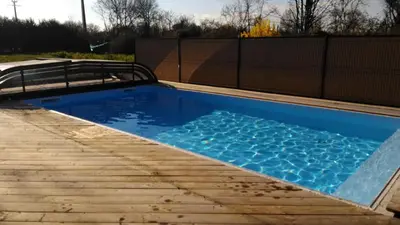 Piscine de l'établissement Chambre,piscine,petit déjeuner inclus ou située à proximité