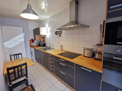 Cuisine ou kitchenette dans l'établissement Le Voyage de Jade - Les Maisons de Madeleine