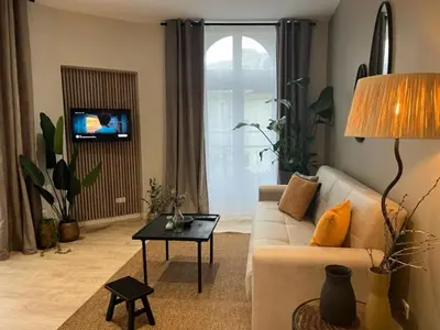 Télévision ou salle de divertissement dans l'établissement Myaka©Appartement Fontana