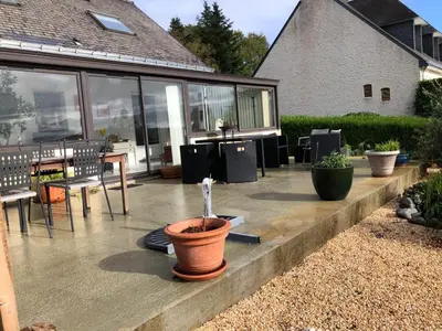 Jardin de l'établissement Le Clos Des Macé