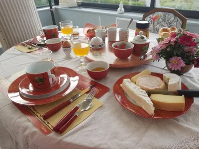Nourriture dans le B&B/chambre d'hôtes ou à proximité