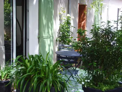 Jardin de l'établissement La petite chaumine