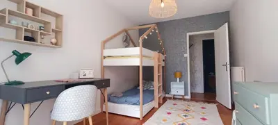 Un ou plusieurs lits dans un hébergement de l'établissement Magnifique villa 5 etoiles avec piscine privee parc 2 ha