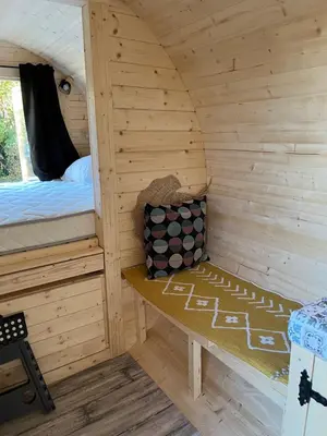 Un ou plusieurs lits dans un hébergement de l'établissement Logement insolite