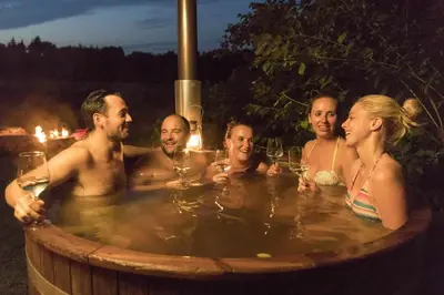 Clients de l'établissement Terre et Eau - Gîte avec chambre complémentaire