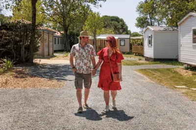 Clients de l'établissement Camping maeva Escapades Le Bois Joli