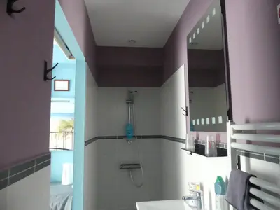 Salle de bains dans l'établissement TY BIHAN