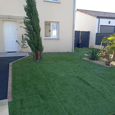 Jardin de l'établissement Chambre privée