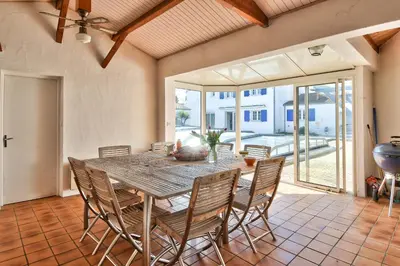 Plan de l'établissement Maison pour 11 - Piscine - Noirmoutier-en-L'île